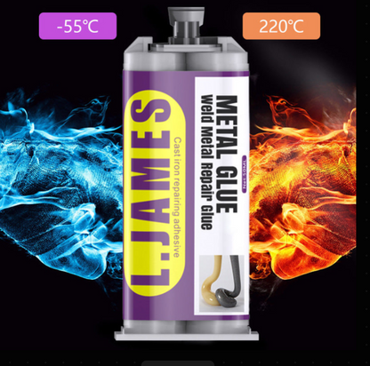 Metal Weld Repair Glue – 2-Part Epoxy for Permanent Metal Repairs
