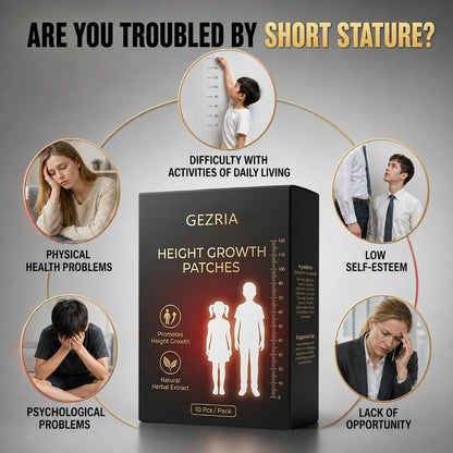 GEZRIA Herbal Foot Care Patches | Nighttime Posture & Wellness Routine