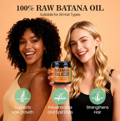 🔥Batana Oil for Hair Growth,Raw Organic Batana Mask from Honduras🌱