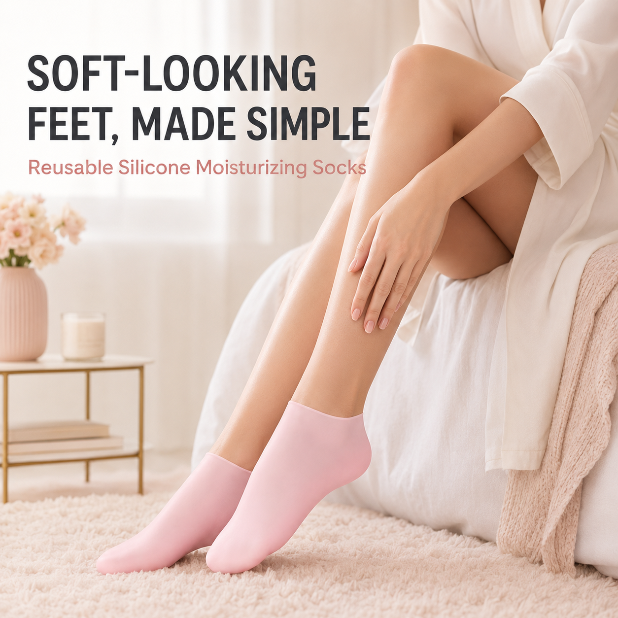 Women's Foot Care Silicone Socks