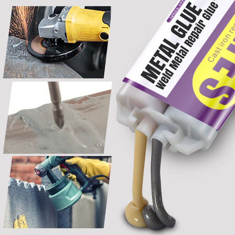 Metal Weld Repair Glue – 2-Part Epoxy for Permanent Metal Repairs